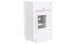 Rozdzielnica modułowa 1x3 natynkowa IP20 MINI S-3 z zaciskiem N 2303-10