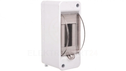 Rozdzielnica modułowa 1x2 natynkowa IP20 z klapką i zaciskami S-2+SZYBKA+N+PE 8005803 ENE-00352