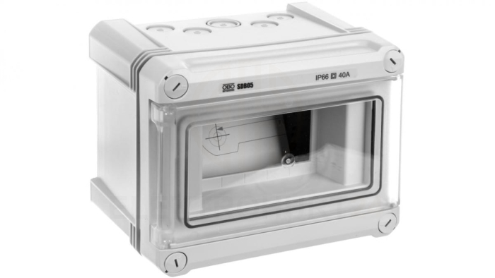 Rozdzielnica polistyrenowa 5-modułowa 190x150x125mm SDB 05L PS 2008824