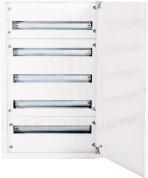 Rozdzielnica modułowa 5x24 podtynkowa IP40 z zamkiem A-RW52