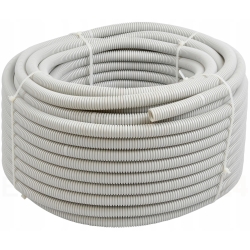 Rura karbowana 32/25 z pilotem, szara 320N /50m/ 6166-50P