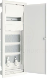 Rozdzielnica hybrydowa podtynkowa 12 modułowa z płytą montażową volta VU601PLH