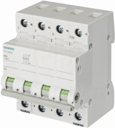 Rozłącznik modułowy 63A 3P+N 400V 5TL1663-0