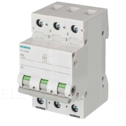 Rozłącznik modułowy 3P 63A 400V SENTRON 5TL1363-0