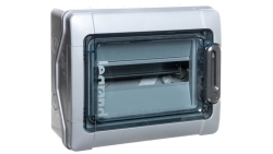 Rozdzielnica modułowa RN65 1x12 natynkowa IK09 IP65 drzwi transparentne 601941