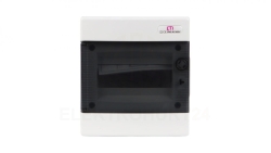 Rozdzielnica modułowa 1x8 podtynkowa /transparentna/ IP40 ECM8PT DIDO 001101010