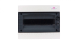 Rozdzielnica modułowa 1x12 podtynkowa /transparentna/ IP40 ECM12PT DIDO 001101011