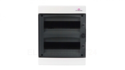 Rozdzielnica modułowa 2x12 podtynkowa /transparentna/ IP40 ECM24PT-S DIDO 001101075