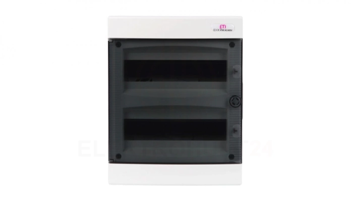 Rozdzielnica modułowa 2x12 podtynkowa /transparentna/ IP40 ECM24PT-S DIDO 001101075