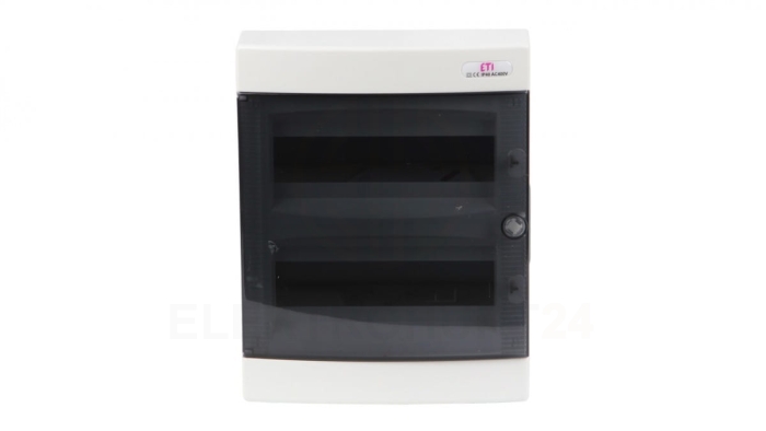 Rozdzielnica modułowa 2x12 natynkowa /transparentna/ IP40 ECT24PT-s DIDO 001101069