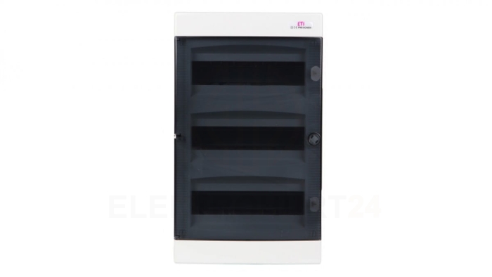 Rozdzielnica modułowa 3x12 natynkowa /transparentna/ IP40 ECT36PT-S DIDO 001101070