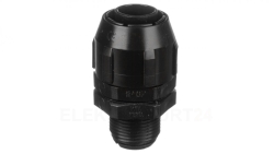 Dławnica do rur ochronnych PG13,5 IP66 czarna WPD 13/13 E03DK-07030100401