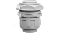 Dławnica kablowa szara do rur karbowanych PG29 ECGX25-29