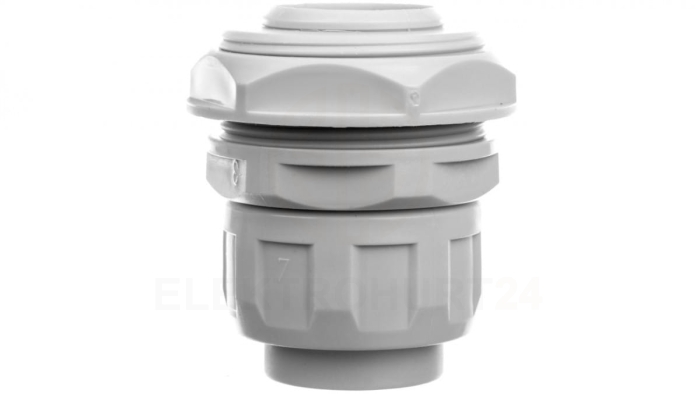 Dławnica kablowa szara do rur karbowanych PG29 ECGX25-29