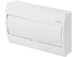 Rozdzielnica modułowa Elegant 1x12 natynkowa IP40 N+PE drzwi białe 2423-00