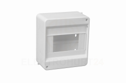 Rozdzielnica modułowa 1x6 natynkowa S-6 IP30 (z N+PE) C.2021