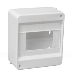 Rozdzielnica modułowa 1x6 natynkowa S-6 IP30 (bez N+PE) C.2066