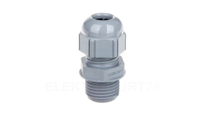 Dławnica kablowa poliamidowa M16 IP68 SKINTOP STR ISO M 16x1,5 ciemnoszara 53017110