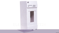 Rozdzielnica modułowa tworzywo 1x2 natynkowa IP30 IK06 II klasa bez drzwi DB102W 1X2P/SM biały 3850