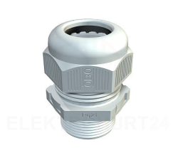 Dławik kablowy z długim gwintem PG11 szary V-TEC L PG11 LGR 2024306 /50szt./