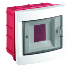 Rozdzielnica podtynkowa 1-Rzędowa 4-Modułowa IP40 Drzwi Transparentne 90912004 Viko by Panasonic