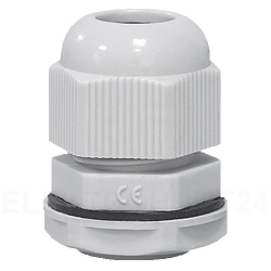 Dławnica kablowa szara do rur karbowanych PG 36 ECGX35-36