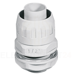 Dławnica kablowa szara do rur karbowanych PG16 ECGX16-16