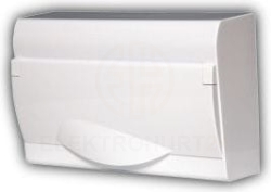 Rozdzielnica modułowa 1x20+2 natynkowa GREEN BOX RN 1/20+2 drzwi białe N+PE IP40 2355-00