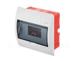 Rozdzielnica modułowa Elegant 1x8 podtynkowa IP40 N+PE 2412-01