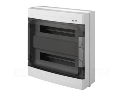 Rozdzielnica hermetyczna EP-LUX RN 2x18 1000V AC 1500V DC PE+N dymny IP65 1962-01