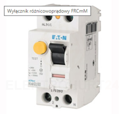 Wyłącznik różnicowoprądowy 2P 25A 0,03A typ AC FRCmM-25/2/003 170391
