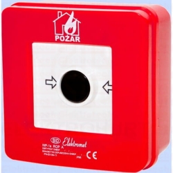 Ręczny ostrzegacz pożarowy 2R 12A IP65 WP-3s ROP A 921404