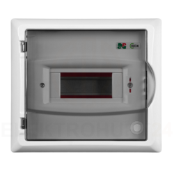 Rozdzielnica modułowa 1x6 p/t ECONOMIC BOX RP 1/6 drzwi transparentne (N+PE) IP40 2511-01