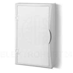 Rozdzielnica modułowa 3x12 n/t ECONOMIC BOX RN 3/36 drzwi białe (N+PE) IP40 2506-00