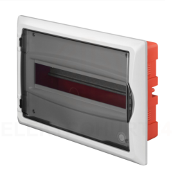 Rozdzielnica modułowa 1x12 p/t ECONOMIC BOX RP 1/12 drzwi białe (N+PE) IP40 2513-00