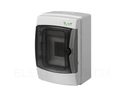 GALANT PLUS Rozdzielnica modułowa hermetyczna 1x4 natynkowa IP65 1601-01