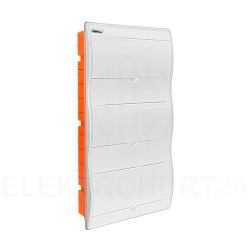 Rozdzielnica modułowa 3x12 podtynkowa IP40 RP-36/B Fala (N+PE) 8.16