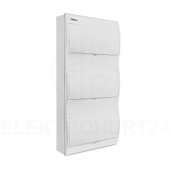 Rozdzielnica modułowa 3x12 natynkowa IP40 RN-36/B Fala (N+PE) 7.16