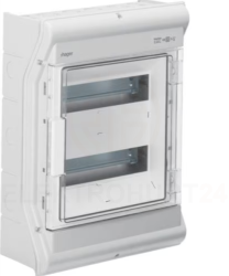 Rozdzielnica modułowa 2x12 natynkowa odporna UV IP65 Vector VE212PN