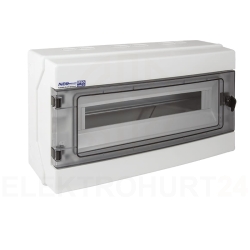 Rozdzielnica hermetyczna modułowa (500V AC ,1000V DC) 1x18 natynkowa IP65 RH-18 36.18