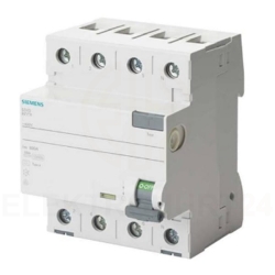 Wyłącznik różnicowoprądowy 4P 63A 0,03A typ AC SENTRON 5SV4346-0KL