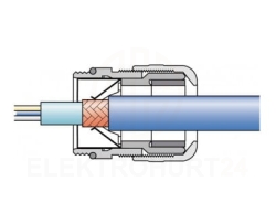 Dławnica kablowa mosiężna EMC PG16 IP68 SKINTOP MS-SC 16 53112240