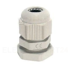 Dławnica kablowa poliamidowa M25 IP68 DP-EN 25 HM szara E03DK-01040100401