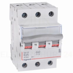 Rozłącznik izolacyjny modułowy 63A 3P FR303 406467