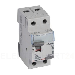 Wyłącznik różnicowoprądowy 2P 16A 0,01A typ A P302 TX3 411552