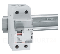 Wyłącznik różnicowoprądowy 2P 25A 0,03A typ A P302 TX3 411559