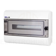 Rozdzielnica modułowa 1x18 podtynkowa IP65 RHp-18 36.180