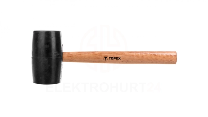 Młotek gumowy 900g śr.72mm trzonek drewniany 02A347