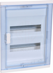Rozdzielnica modułowa 2x12 podtynkowa IP40 RWN (drzwi transparentne) 602422