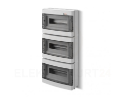Rozdzielnica modułowa 3x12 natynkowa IP40 EP-LUX PLUS RN 3/36 (N+PE) 1908-01